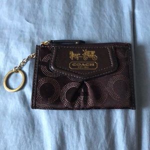 Coach Card Holder